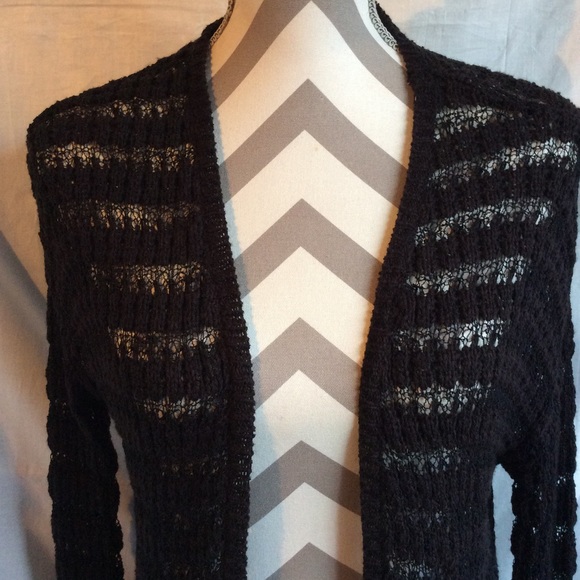 Essentials by Full Tilt Open Front Cadigan - Picture 2 of 7